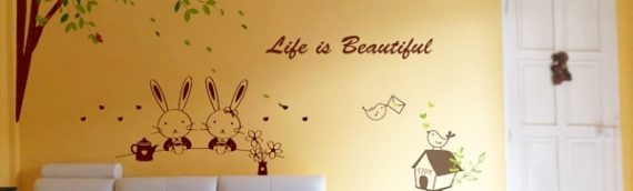 Những yếu tố cần chú ý khi chọn decal phòng khách