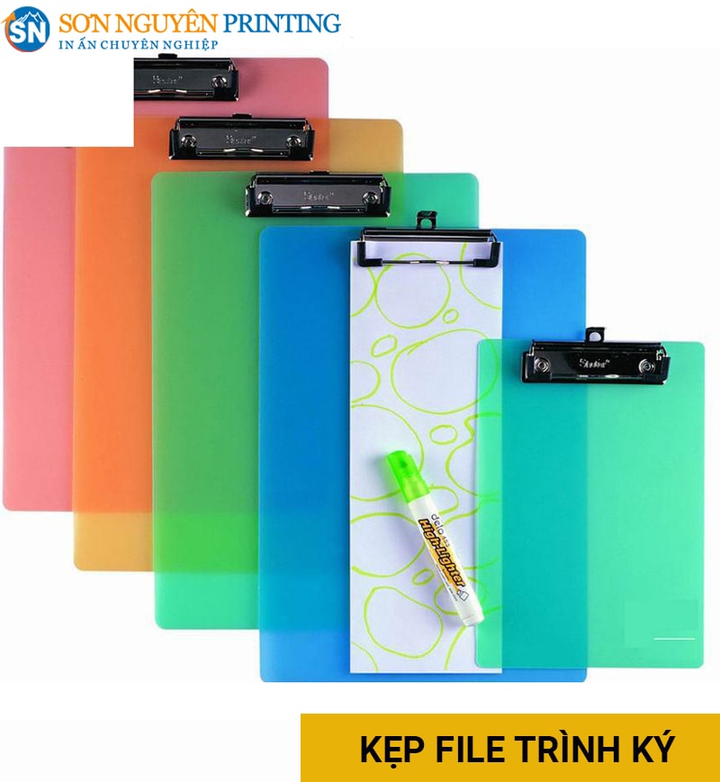 In kẹp file trình ký tại Sơn Nguyên In kẹp file trình ký tại Sơn Nguyên
