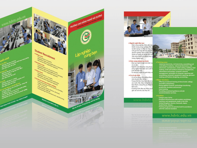 Mẫu tờ gấp Mẫu tờ gấp