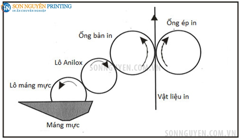 Hệ thống 3 lô truyền mực Hệ thống 3 lô truyền mực