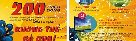 Bí quyết để có một mẫu tờ rơi thu hút sự chú ý