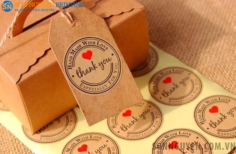 Decal giấy có bề mặt được làm bằng giấy