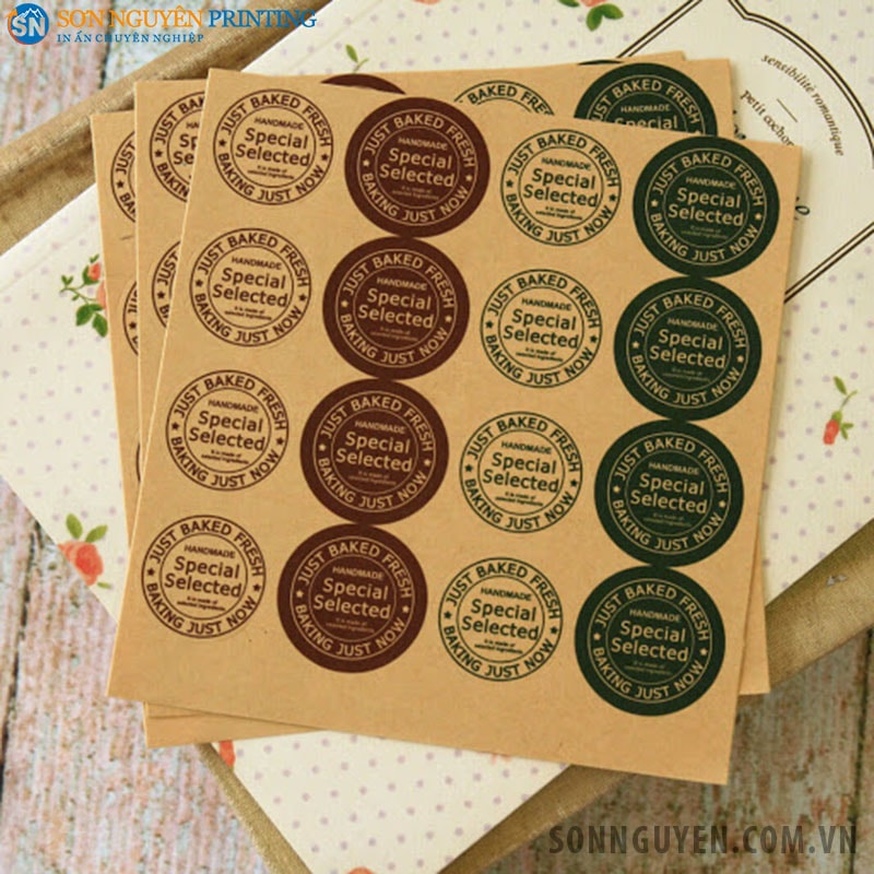 Decal giấy Decal giấy