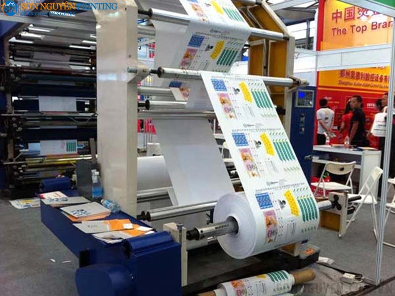 Máy in flexo dạng cuộn Máy in flexo dạng cuộn