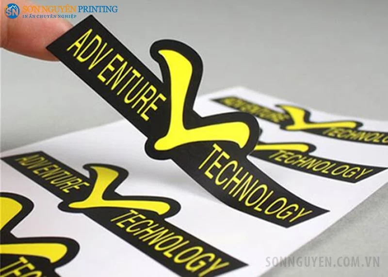 Decal sticker nhựa