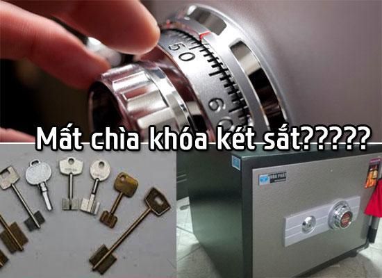 Mở khóa két sắt khi mất chìa khóa