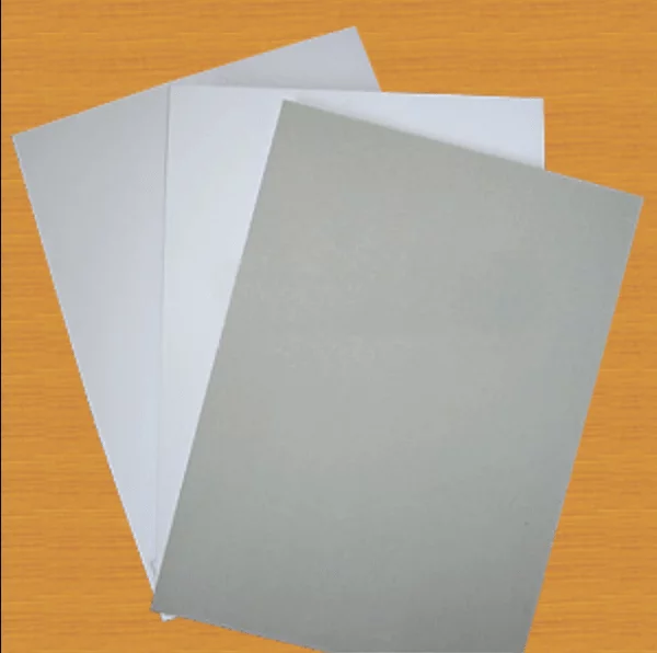 Duplex paper template