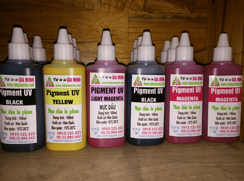Mực in Pigment UV