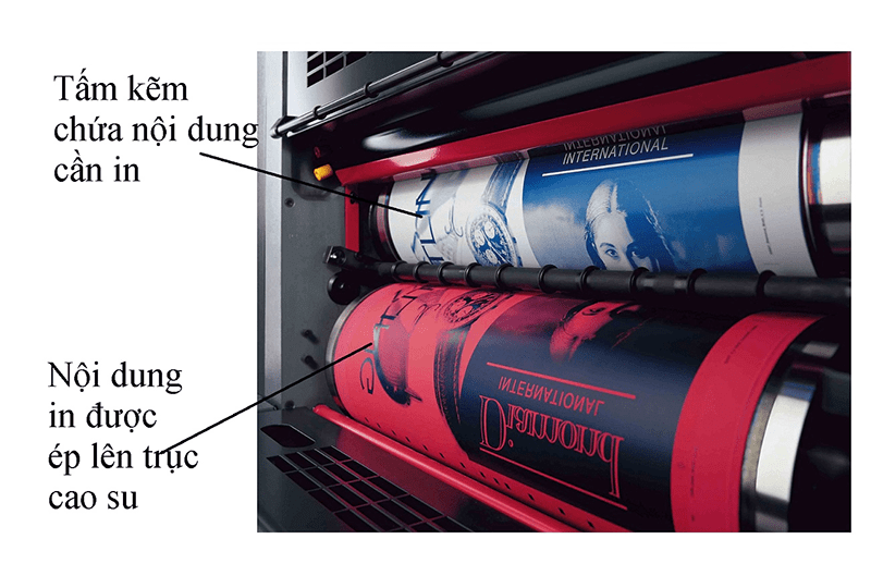 Công nghệ in Offset được áp dụng phổ biến để in decal giấy Công nghệ in Offset được áp dụng phổ biến để in decal giấy
