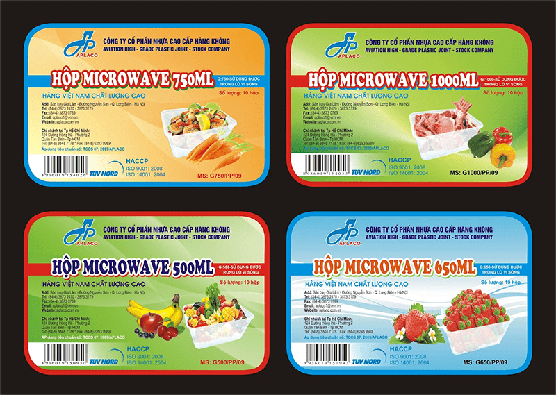 Nhãn mác decal giấy Nhãn mác decal giấy