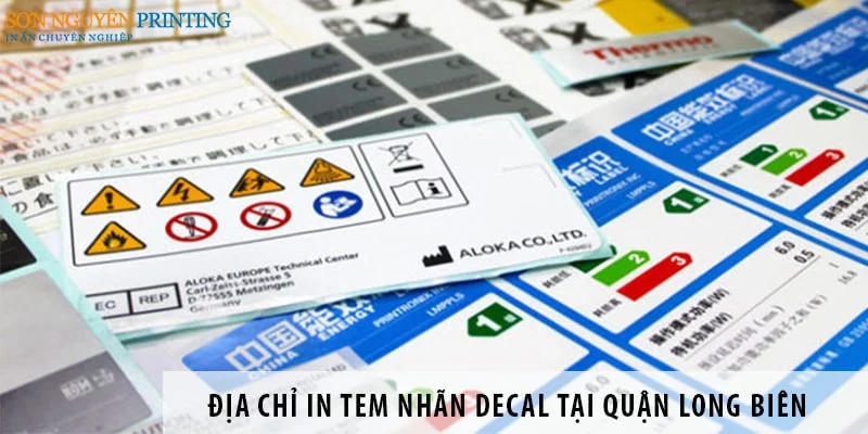 Xưởng in tem nhãn decal giá rẻ tại quận Long Biên, Hà Nội 1