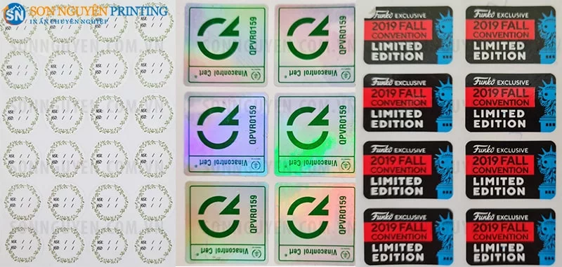 Sơn Nguyên là đối tác in tem nhãn của rất nhiều thương hiệu