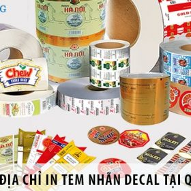 Top 3 Xưởng in tem nhãn decal giá rẻ tại quận Tây Hồ, Hà Nội 1