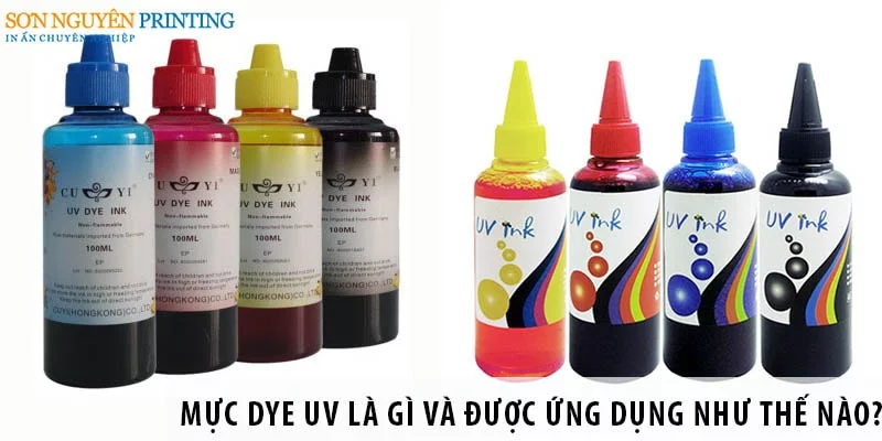 Mực Dye UV là gì và được ứng dụng như thế nào? 1 Mực Dye UV là gì và được ứng dụng như thế nào?