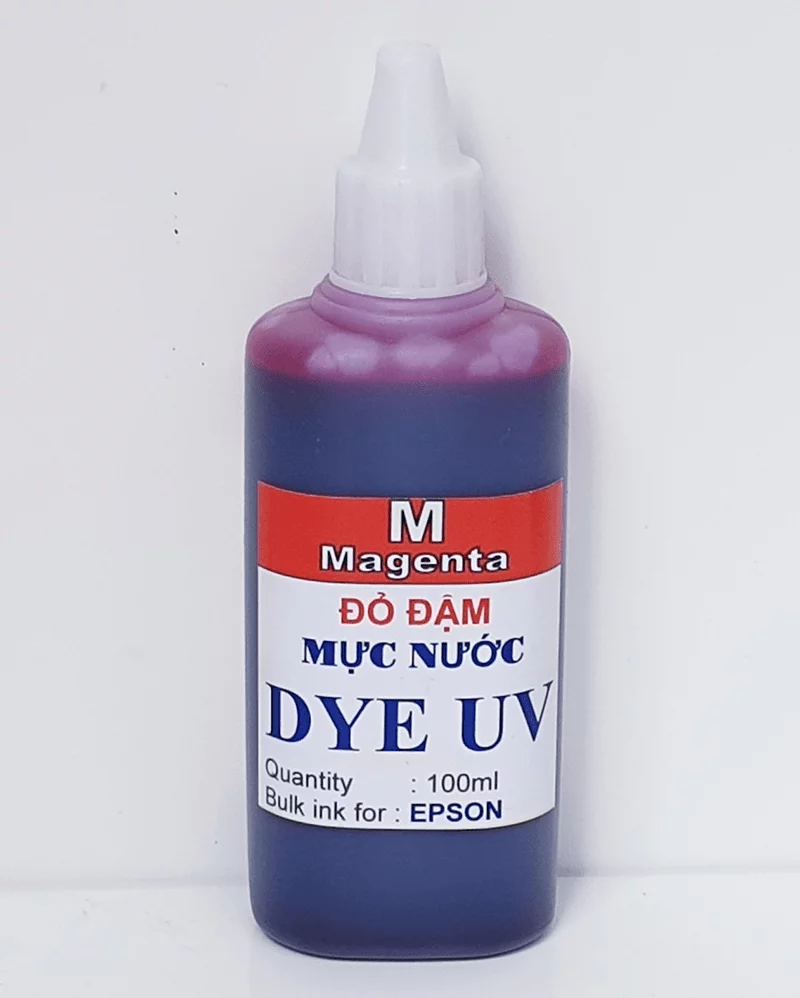 Mực in Dye UV dành cho máy in Epson Mực in Dye UV dành cho máy in Epson