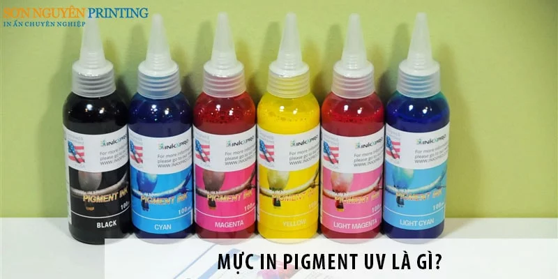 Mực in Pigment UV là gì? Ứng dụng của mực Pigment UV