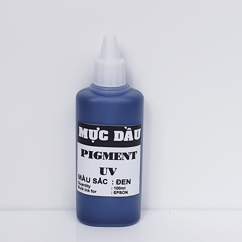 Mực Pigment UV chỉ sử dụng được cho máy in phun màu Epson