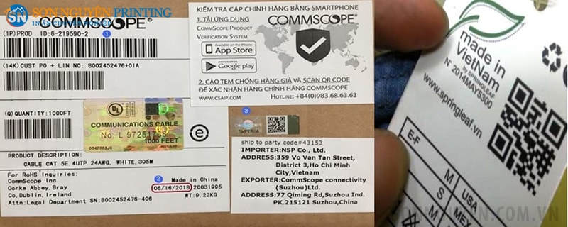 Tem decal mã vạch dán thùng bằng tiếng nước ngoài dán trên thùng hàng xuất khẩu của Việt Nam Tem decal mã vạch dán thùng bằng tiếng nước ngoài dán trên thùng hàng xuất khẩu của Việt Nam