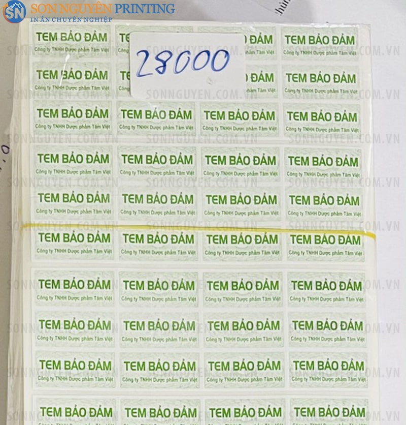In tem vỡ số lượng càng lớn, giá thành sẽ càng rẻ In tem vỡ số lượng càng lớn, giá thành sẽ càng rẻ